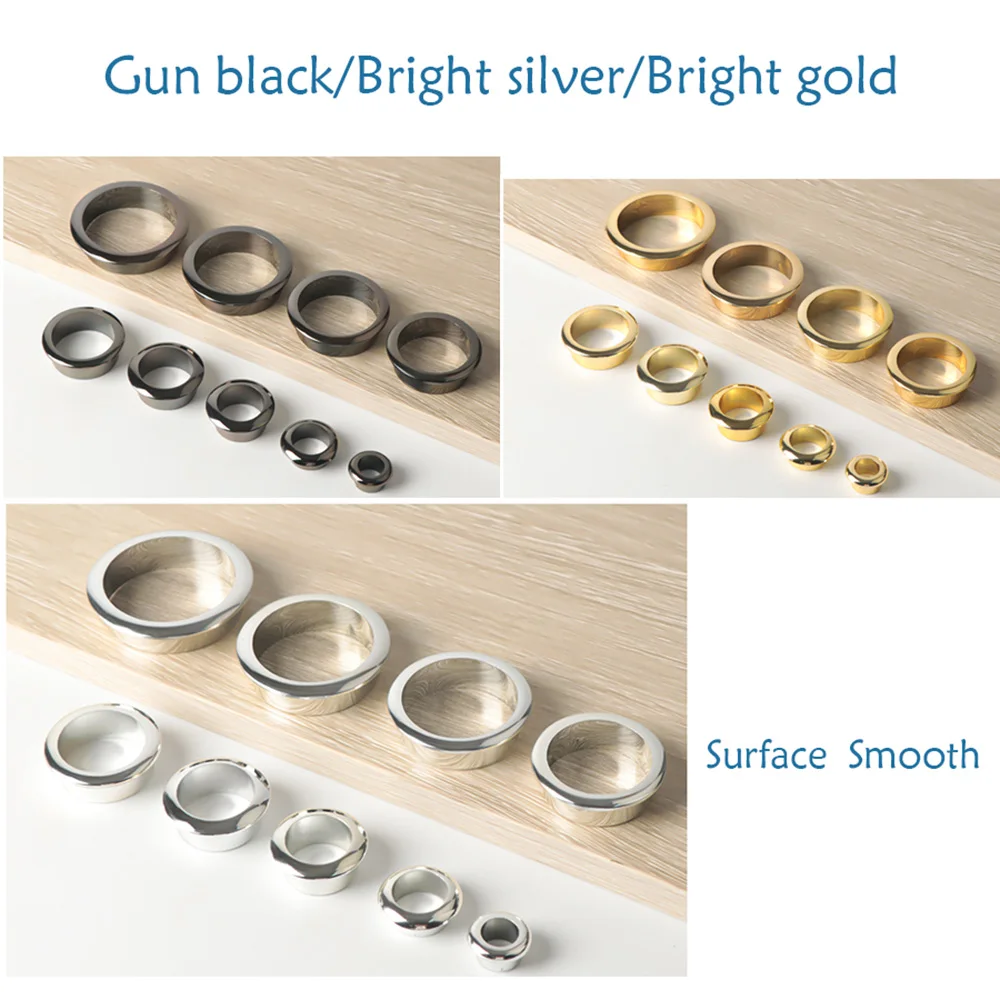 Plastic Computer Desk Cable Grommet Wire Hole Cover