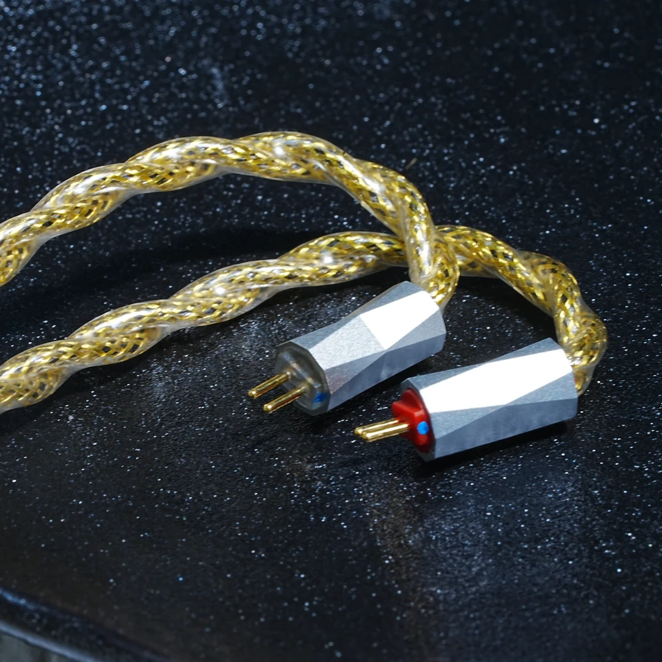ZiSin-329 インイヤーイヤホン延長ケーブル 3.5/2.5/4.4mm MMCX/IE900