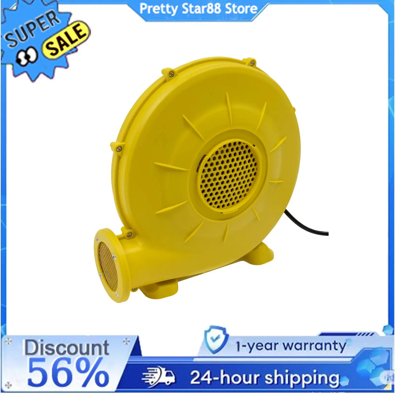 

380W Air Blower Commercial Inflatable Bouncer Blower for Inflatable Bounce House and Bouncy Castle