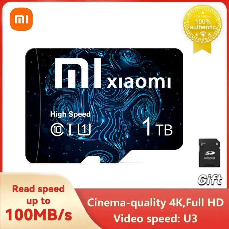 Мини-карта памяти Xiaomi, 128 ГБ, Micro Card, класс 10, 256 ГБ, U3, 4K, ультра высокая скорость, SD, TF, флэш-карта, флэш-карта для камеры Nintendo Switch