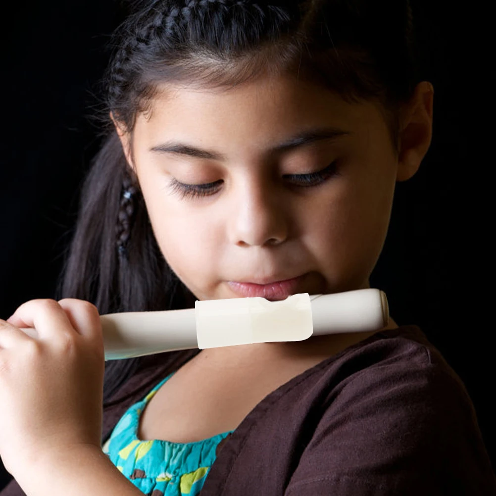 

2 Pcs Blower Replacement Head Bamboo Accessories Nylon Parts Beginner Mouthpieces Flute Practice Aid Flute Playing Aid