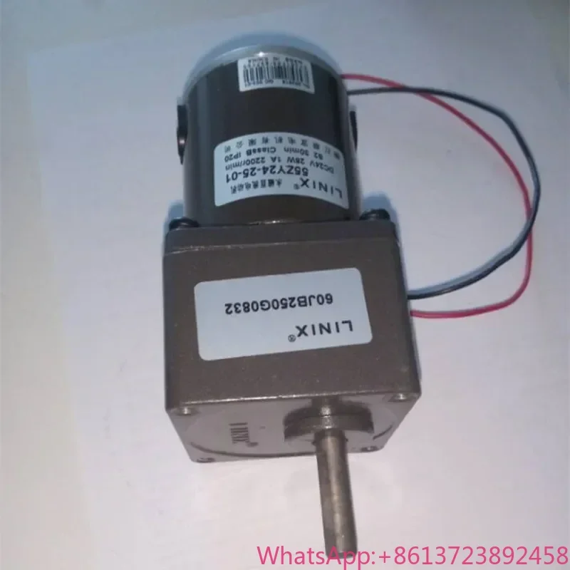

LINIX Lianyi Motor 55ZY24-25-02 DC Geared Motor Deceleration Ratio 5G-40G Motor 3000 rpm