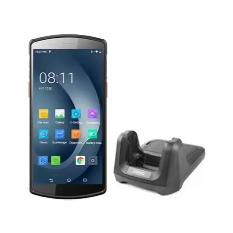 for UROVO CT58S Barcode Scanner Android Industrial Rugged Pda Accessories Single Slot Cradle