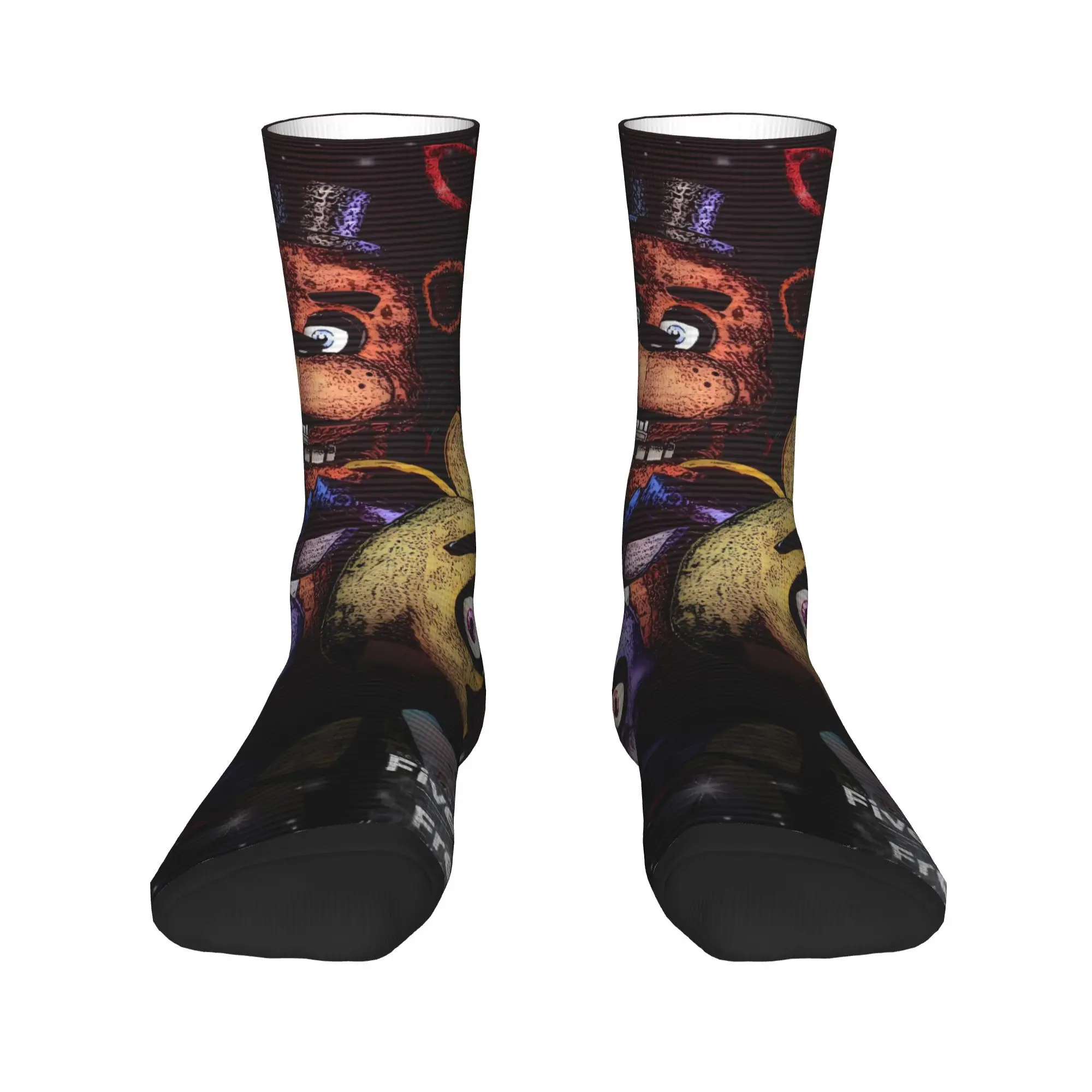 Trailer Bear Game Stockings  Casual Socks Men's Quality Socks Winter Outdoor Sports Design Non Skid Socks Birthday Gift