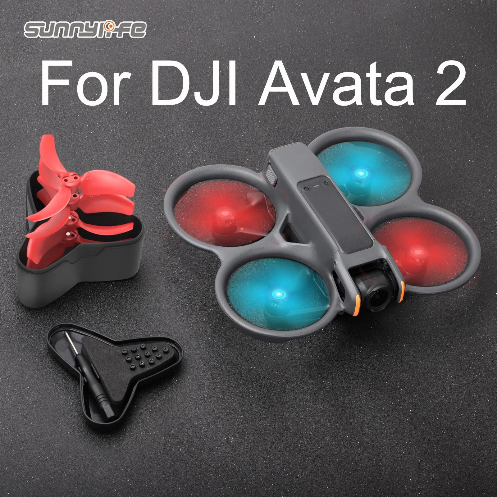 For DJI Avata 2 Propeller Storage Case Blade Anti-fall Protection Box for DJI Avata 2 3032S Propeller Accessories