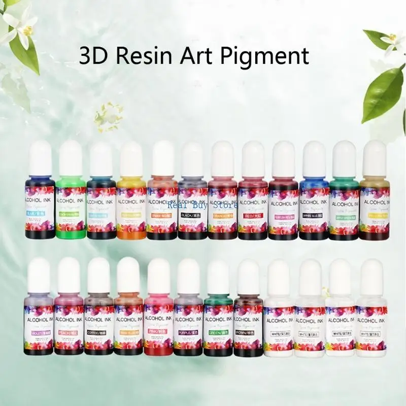 

U13D Concentrated Alcohol-Based for Epoxy Resin Acrylic Pouring Paint 24Color