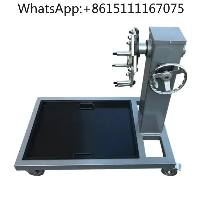 500KG Capacity Auto Engine Rotating Repair Stand Gearbox Overhaul Flip Frame Workshop Car Truck Support Tool