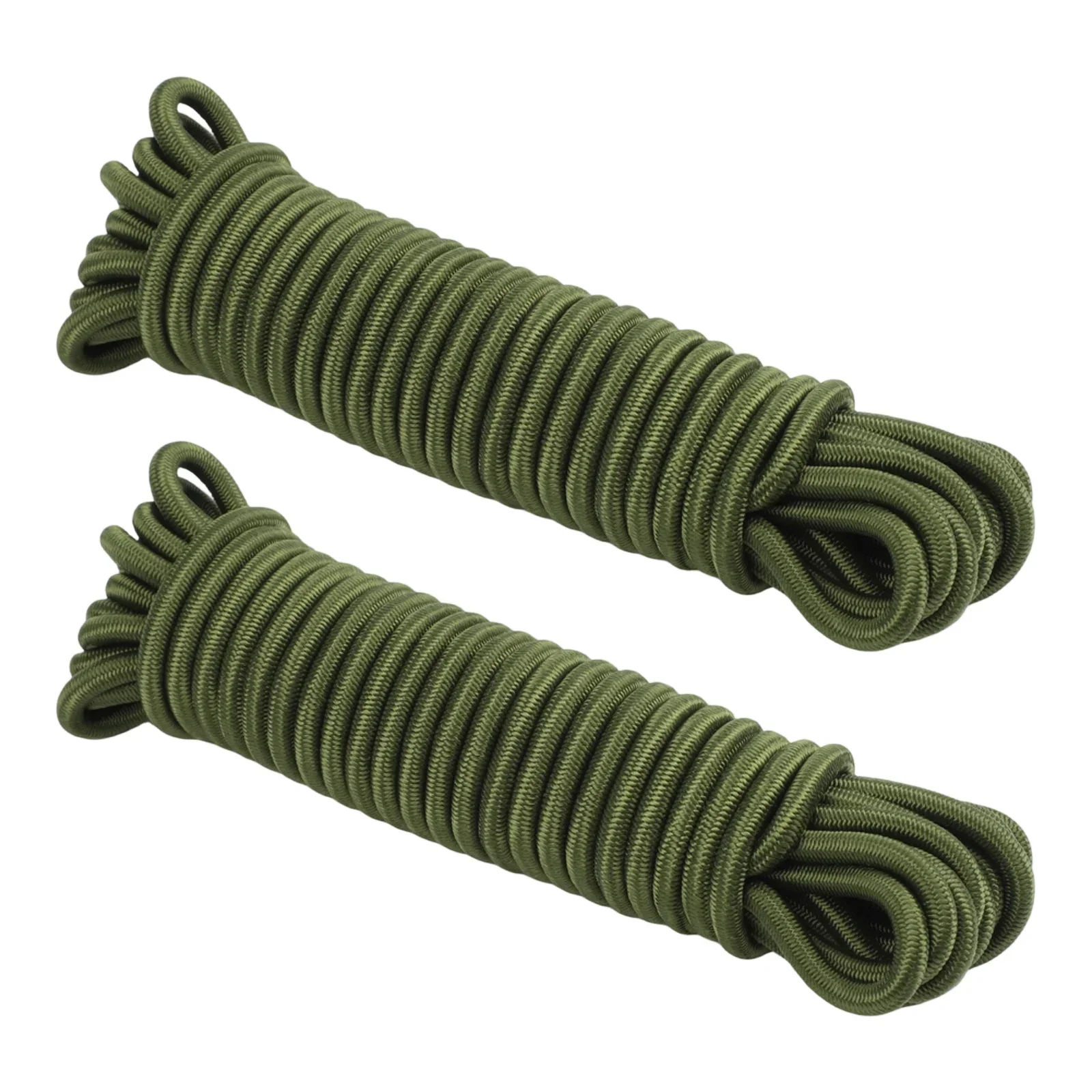 100 Stretch Bungee Cord For Outdoor Use Easy Transport Abrasion Resistant Marine-grade Construction Polyester Outer Sheath