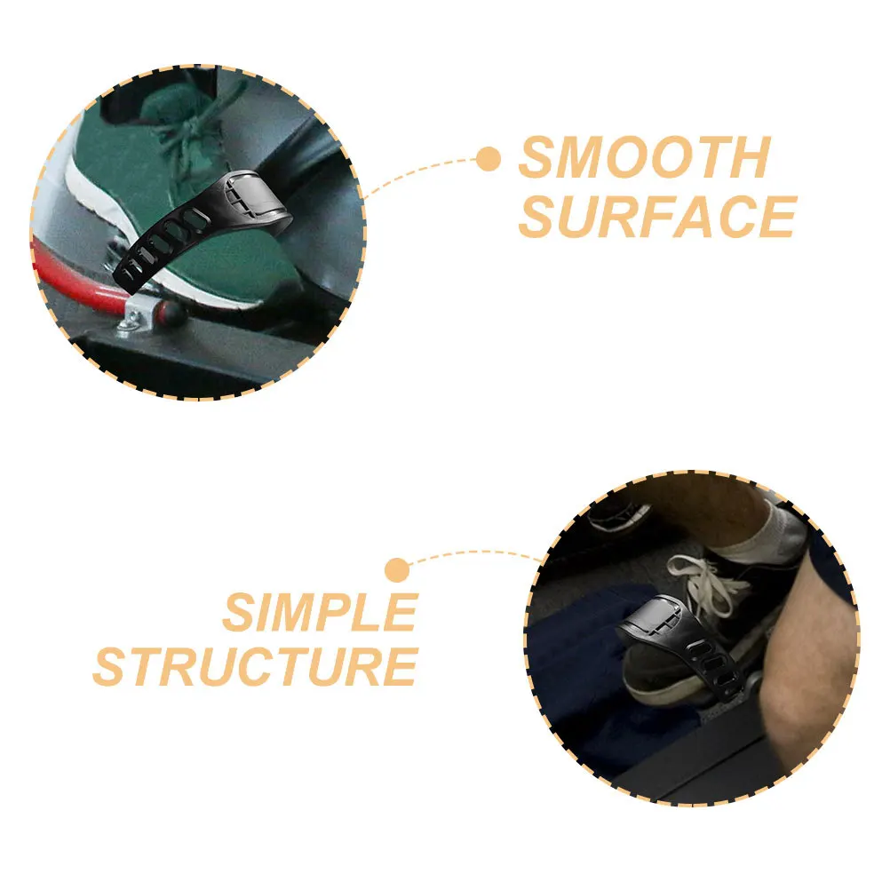 

2Pairs Fitness Bike Pedal Straps Adjustable Plastic Exercise Bike Fixing Straps Replacement Accessories for Stationary Bikes