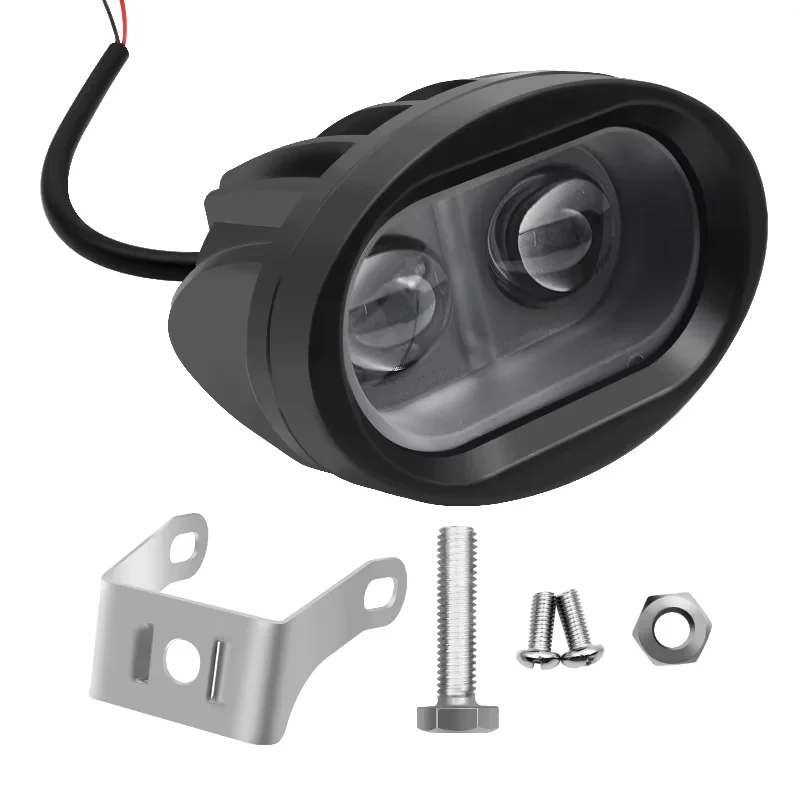 6D LED Work Light Spot Lamp Driving Fog Light Universal Motorcycle Auxiliary For Off Road Use Car Truck Motorcycle Headlight