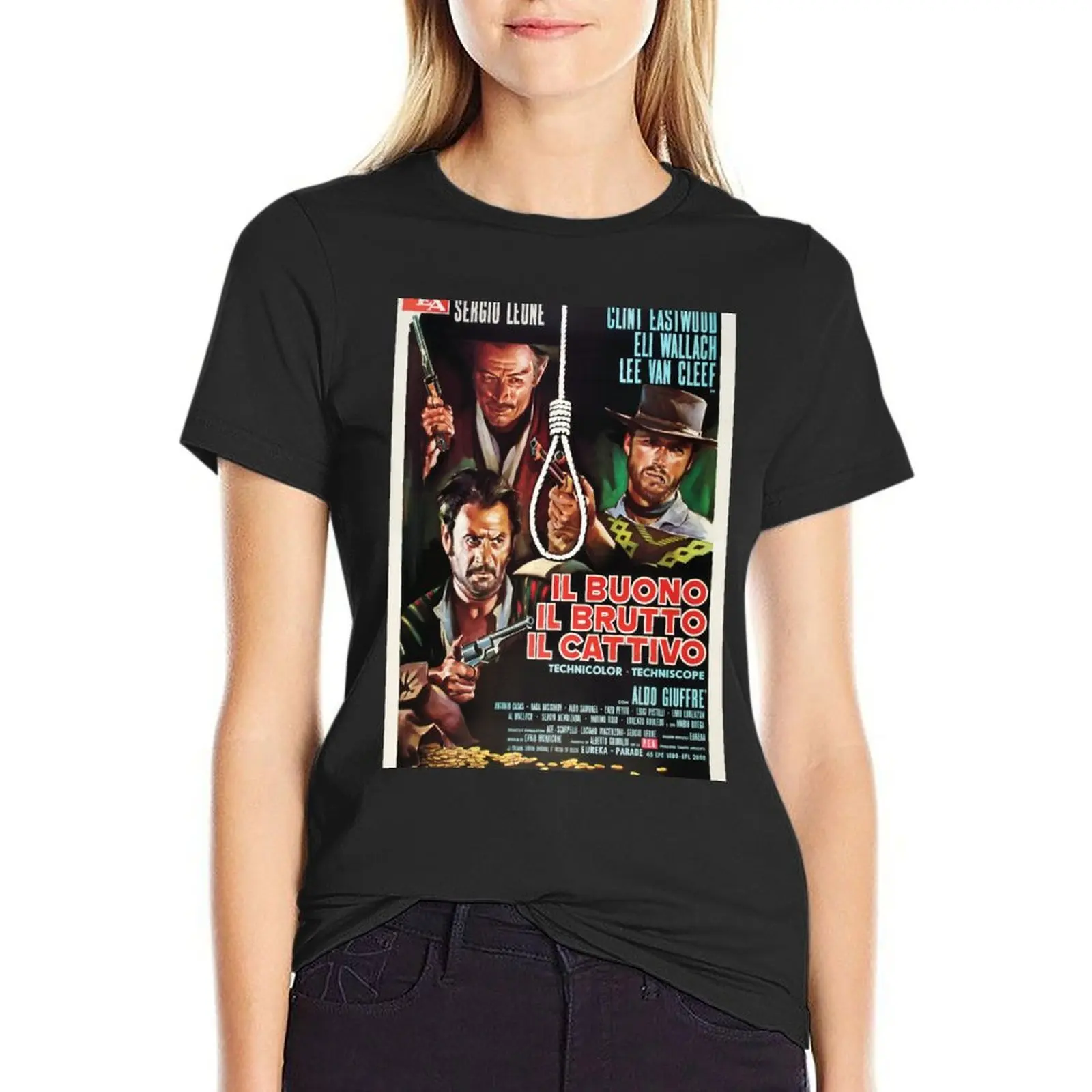 

The Good, the Bad and the Ugly, 1966 Italian Western with Clint Eastwood, Lee Van Cleef, Eli Wallach T-Shirt