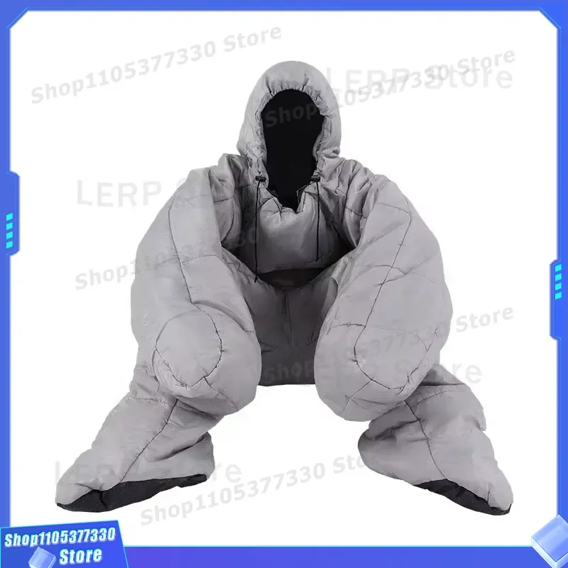 Lightweight Waterproof Polyester Sleeping Bag for Outdoor Camping Summer Winter Travel Portable Compact Envelope Design