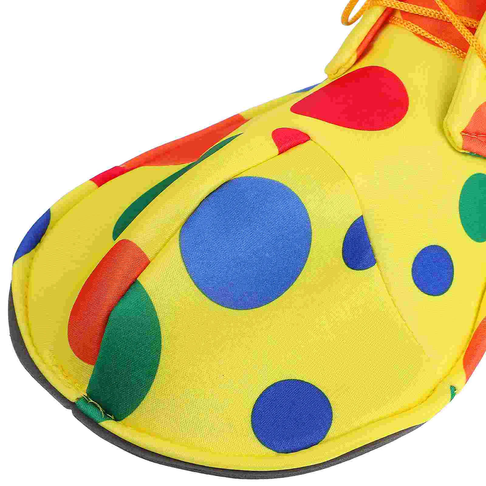 Clown Shoes for Men Jorts but Boots Electronic Colorful Cloth Party Men's Slippers