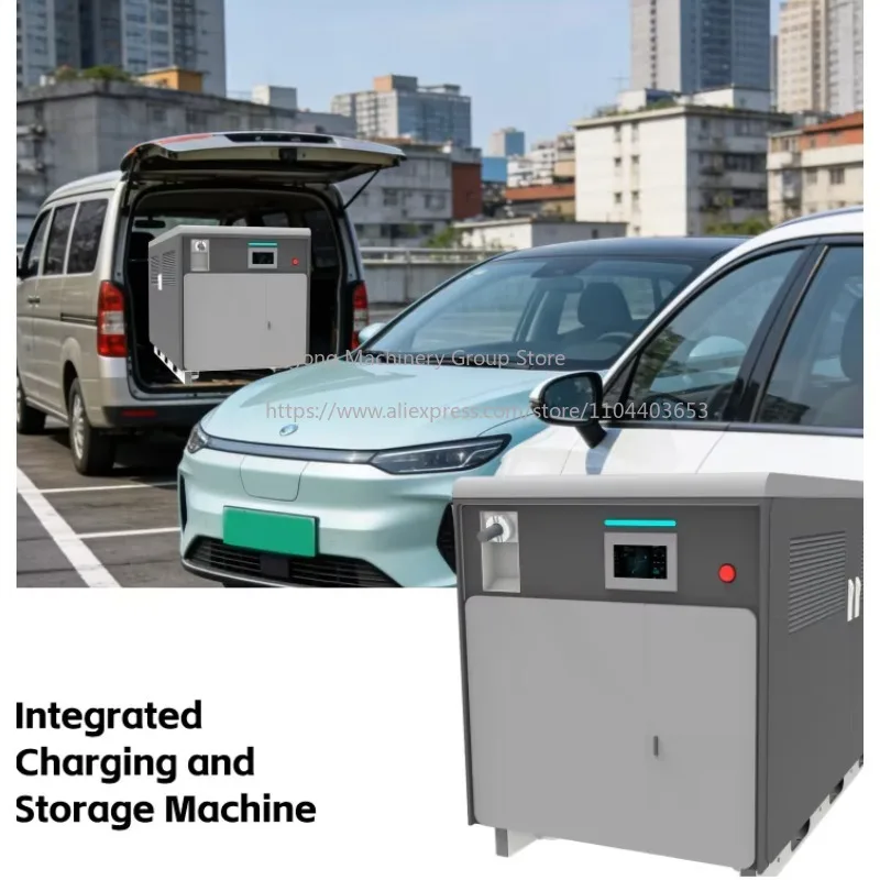 Portable DC Fast EV Charger with Large Capacity 175kWh Battery for Emergency Charging Support for Electric Vehicle Road Rescue
