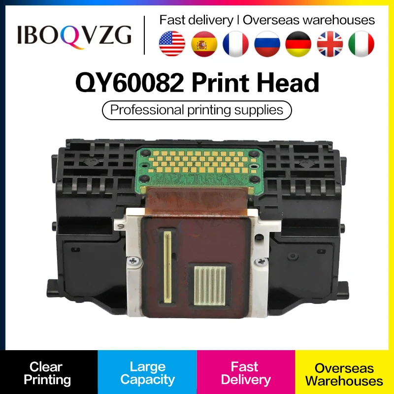 

IBOQVZG QY6-0082 Print Head Nozzle Suitable for Canon MG5520 MG5540 MG5550 MG5650 MG5740 MG5750 MG6440 MG6600 MG6420 MG6450