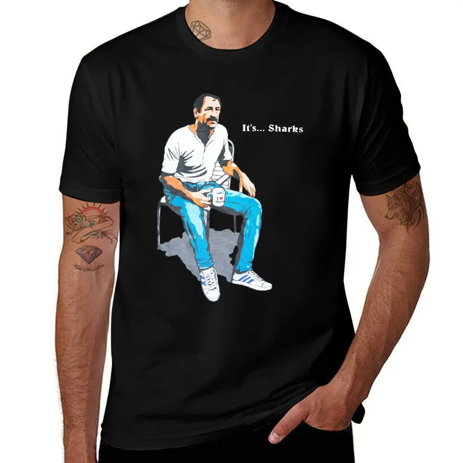 

for plain Classic Its shirt man shirt t shirts man pack t Sharks - Paul Sykes t cotton T-Shirt man luxury