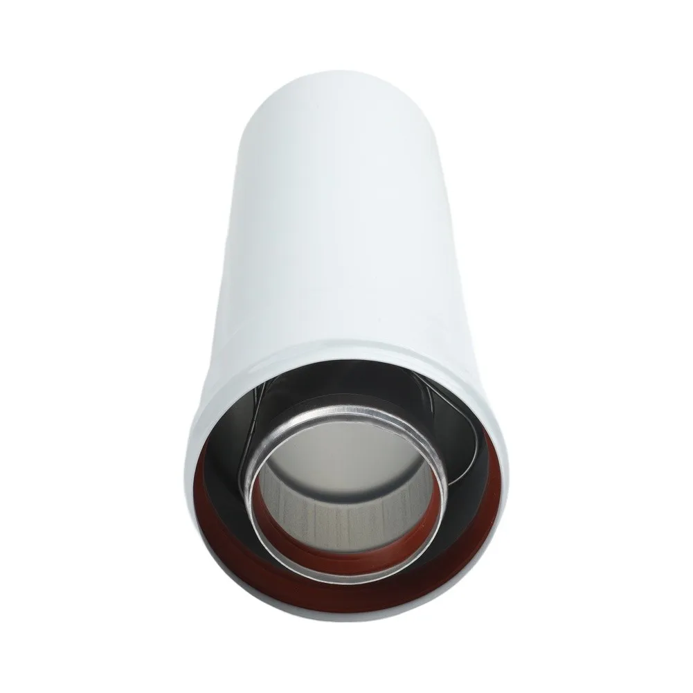 For Home Safety Gas Boiler Flue Pipe Enhanced Durability Flue Pipe Flue Pipe Two-layer Protection Positive Fit for lock