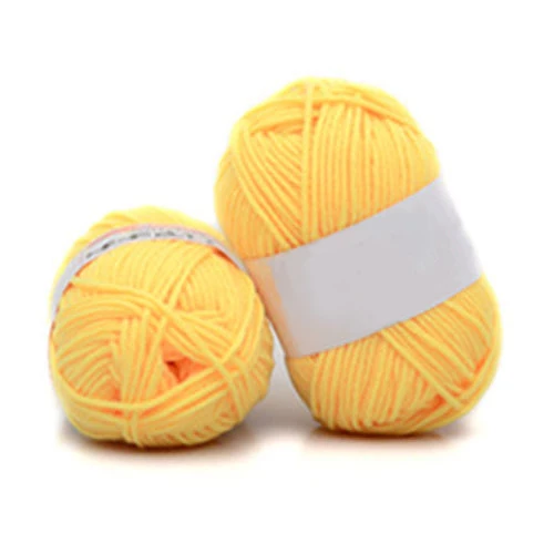 25g/Ball Multi-color Cotton Knitting Yarn Soft Blended Cotton Crochet Thread for Hand Knitting Sweater Blanket Sewing Supplies