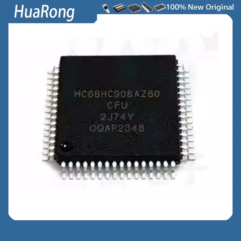 2Pcs/Lot  MC68HC908AZ60CFU  MC68HC908AZ60
