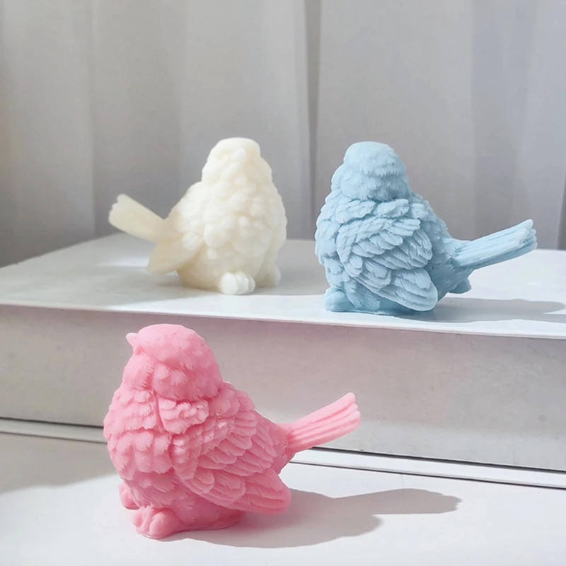 3D Nestling Silicone Mold Making Tool DIY Moulds Ornaments N2UE