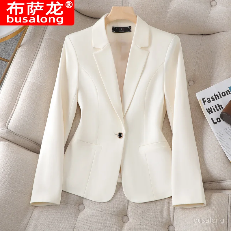 새로운 스타일리시 패션 정장 캐주얼 여성용 긴팔 프로페셔널 블레이저 포멀 재킷 워크웨어8315