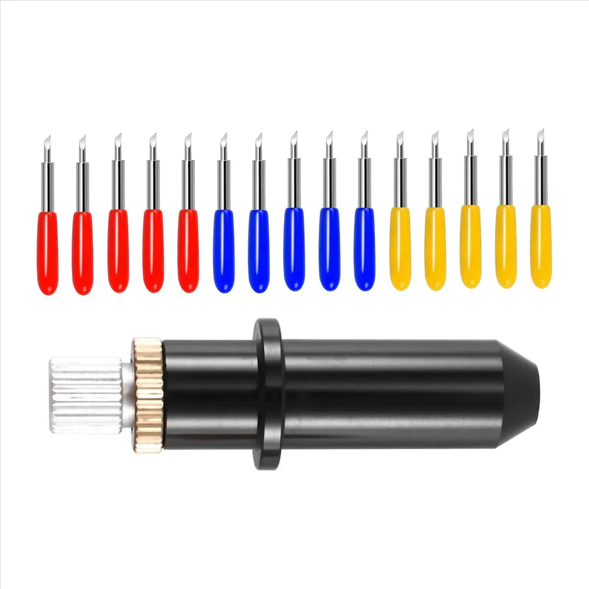 DTDT hot-16Pc 30/45/60 Degrees Mimaki for Cutting Plotter Vinyl Cutter Blades+ Mimaki Blade Holder