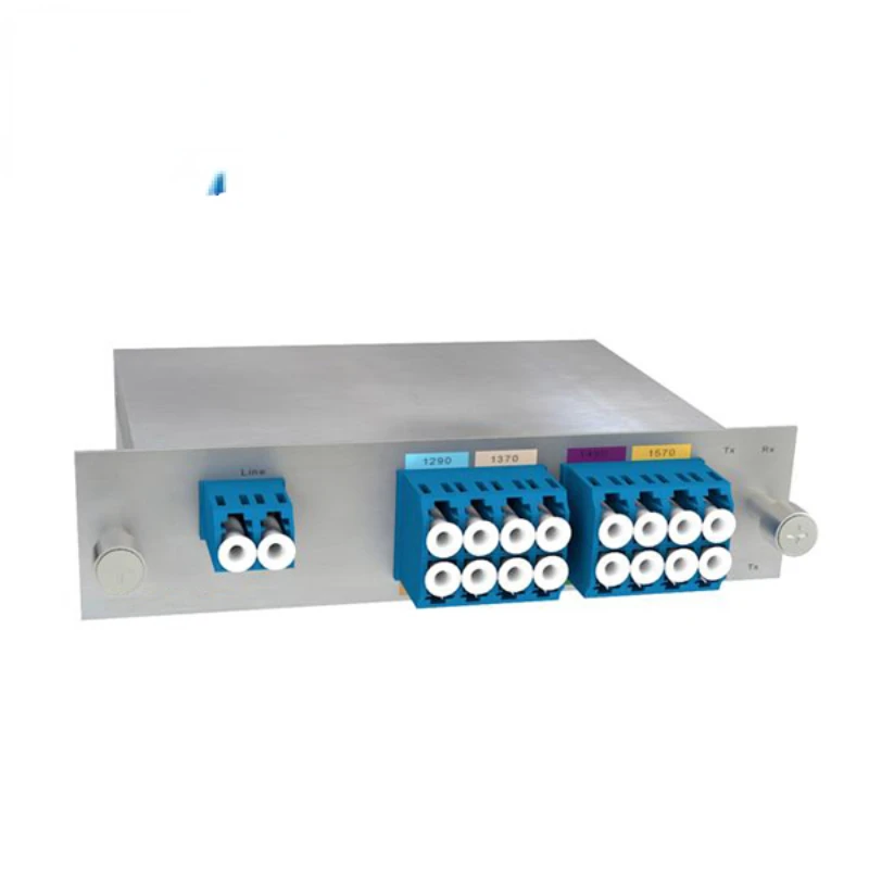 Communication Equipment 8Channel LGX Box Type 1470nm/1490nm/1510nm/1530nm Fiber Optic WDM CWDM