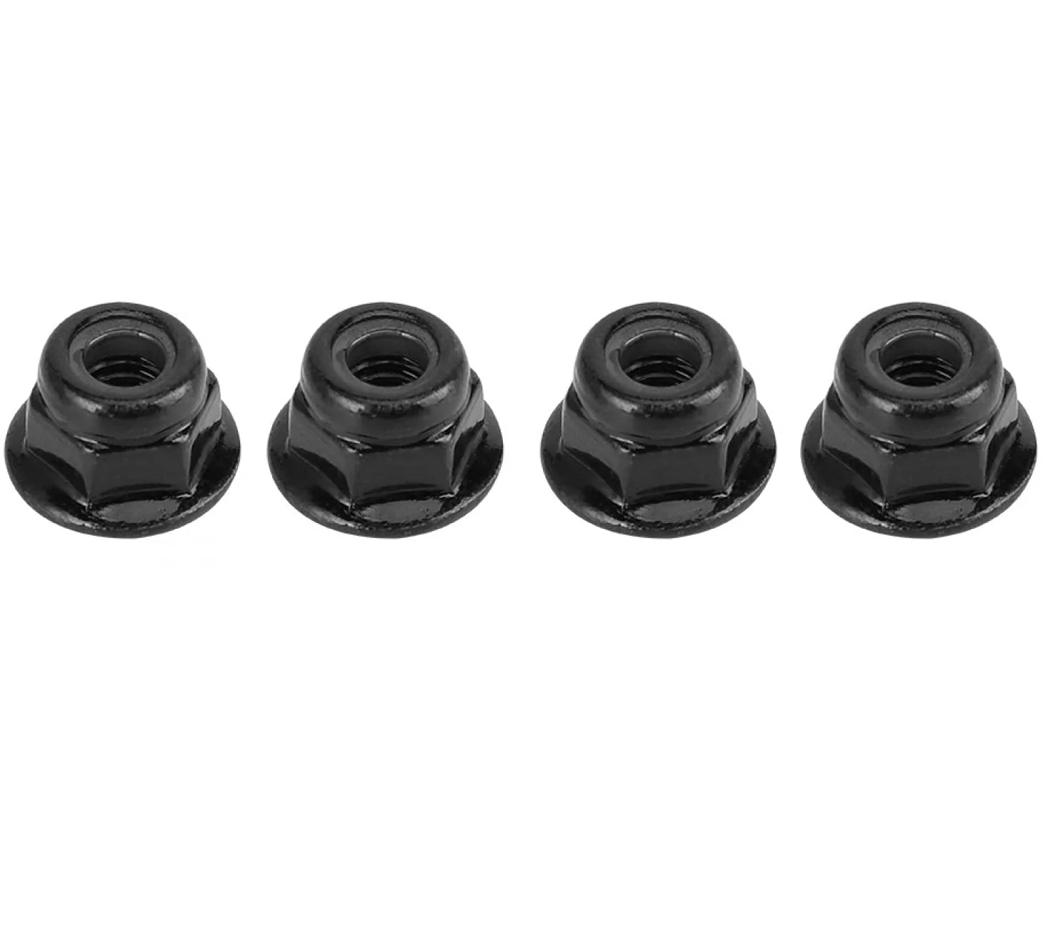 Aluminum 12mm Hex Hubs Wheel Adapters 7mm Thickness M4 Flanged Lock Nuts Cross Wrench for Traxxas 1/10 Stampede Slash 4x4 RC Car