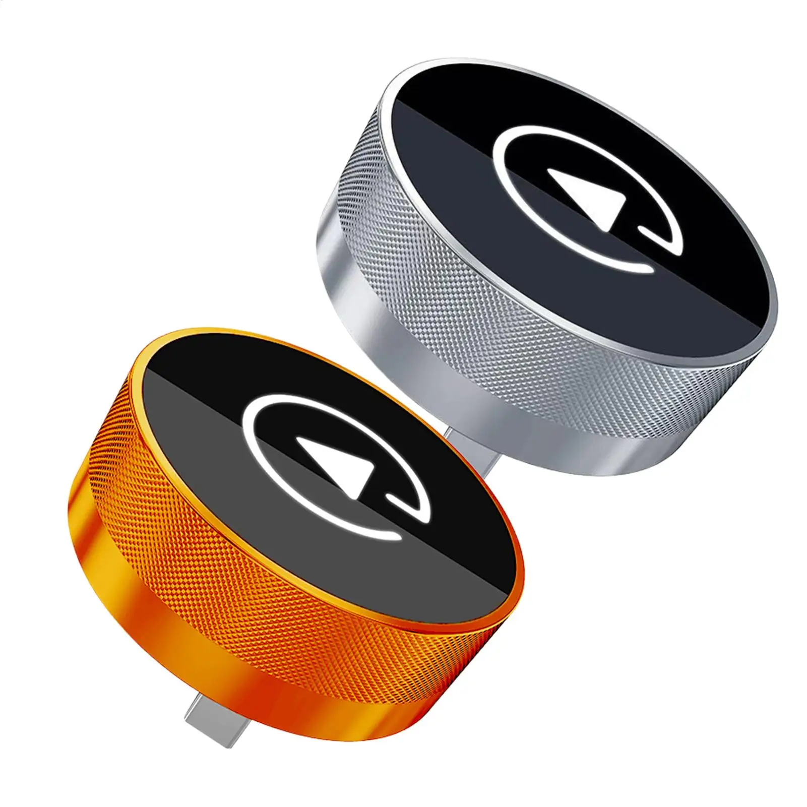 

Беспроводной USB-адаптер, круглая автомобильная соединительная коробка, коробка для Android Auto и CarPlay, передатчик-приемник, беспроводной автомобильный коннектор