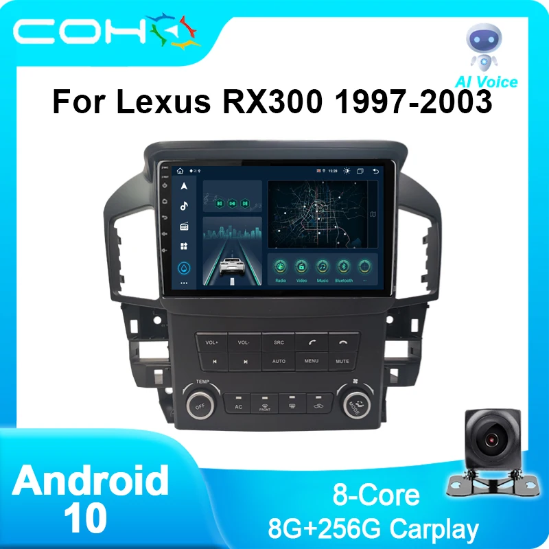 

For Lexus RX 300 1997-2003 1280*720 Resolution Octa-core 8+256 Car Navigation CarPlay Car Radio Multimedia Video Player GPS