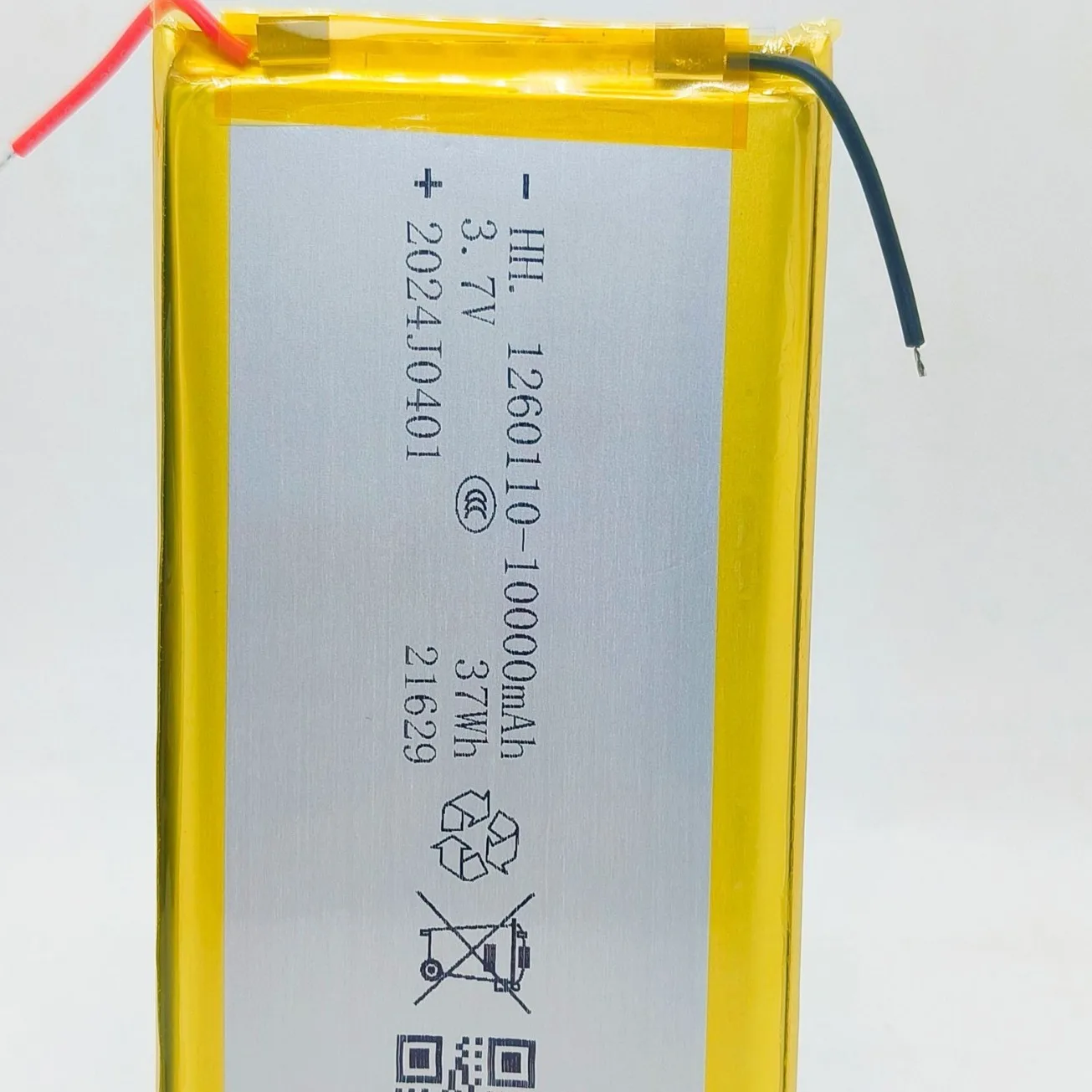 3.7 فولت 10000 مللي أمبير 1260110 بطارية ليثيوم بوليمر لبنك الطاقة لتقوم بها بنفسك نظام تحديد المواقع القدرة الحقيقية سعة كبيرة بطاريات ليثيوم أيون قابلة للشحن