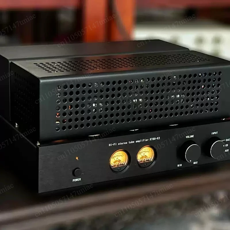 KT88 K3 Tube Fever Amplifier Home Theater Hi-Fi Audio Amplifier with Bluetooth 5.0 Audio Tube Amplifier 45W