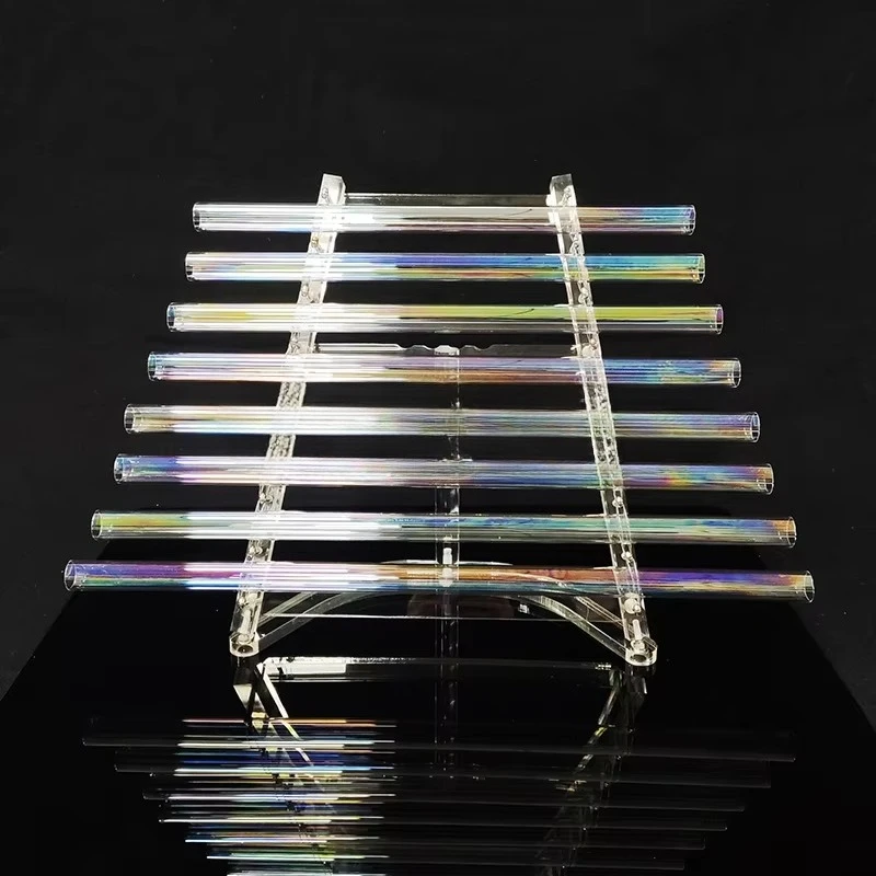 Crystal Singing Harp 8 Pipes, Clear Sound Field, Sound Bath Deep Healing Tool