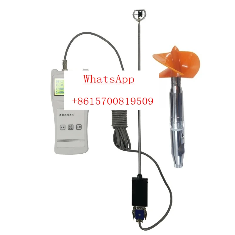 LS300-A handheld portable flow velocity measuring instrument LS1206B hydrological river propeller flow velocity calculation