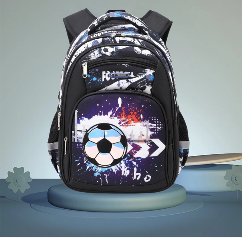 Printing Football backpack for children schoolbag backpack travel school bags for teenage boys mochila escolar infantil menino