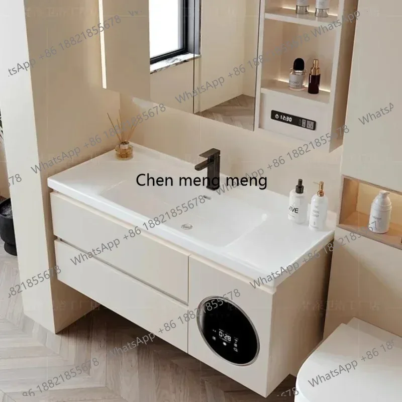 

Space Saver Luxury Bathroom Cabinet Modern Vanity Mirror Storage Organizer Cabinet Toilet Makeup Meuble Salle De Bain Furniture