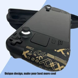 Aesthetic Skin for Steam Deck Console Protective Decal Wrapping Cover Host Grip Anti-sweat Anti-slip Game Accessories for Steam