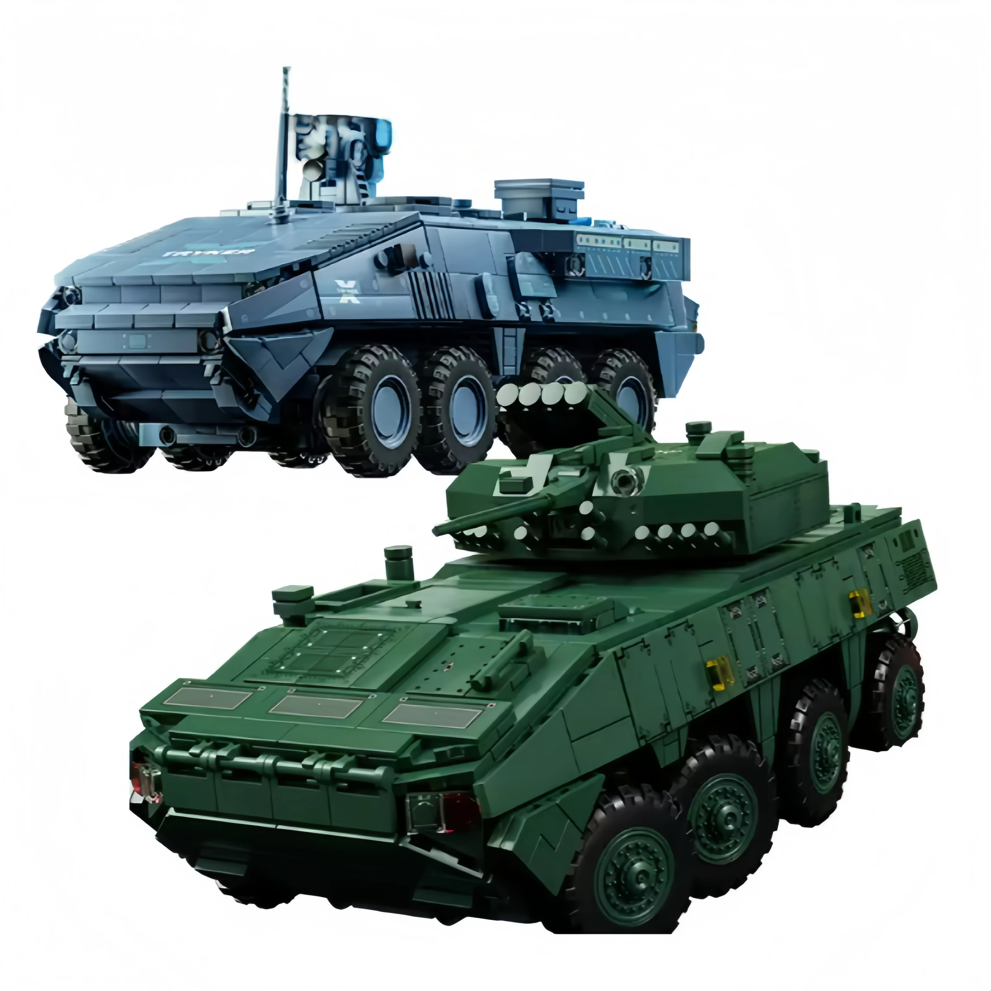 

Fourth Generation Military Tank Series Model Building Block Toy Set Heavy Armor Vehicle Tank Decoration Assembly Bricks Boys' Toys