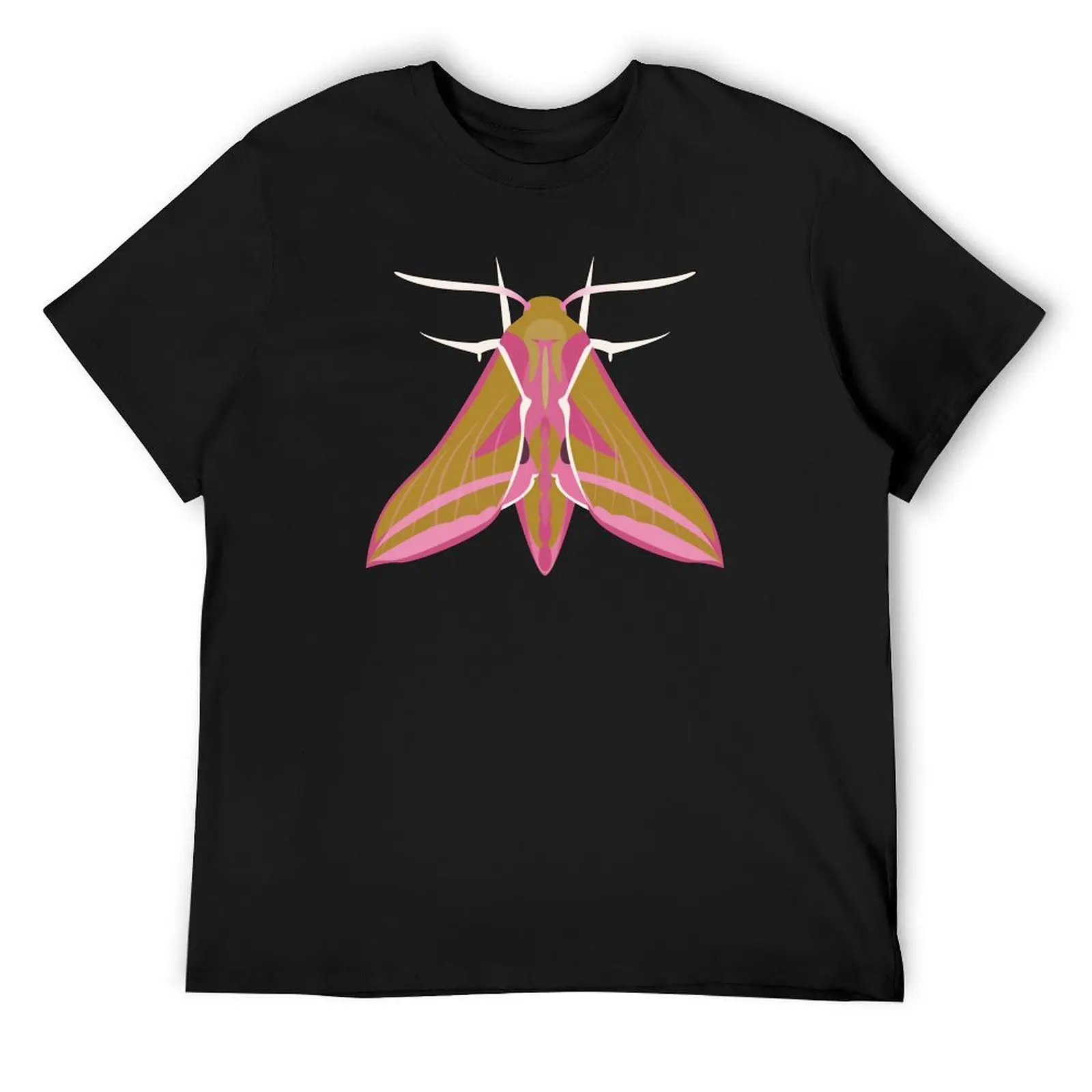 

Elephant Hawk-moth T-Shirt funny meme t-shirts rapper graphic tees tees blanks mens t shirts top quality