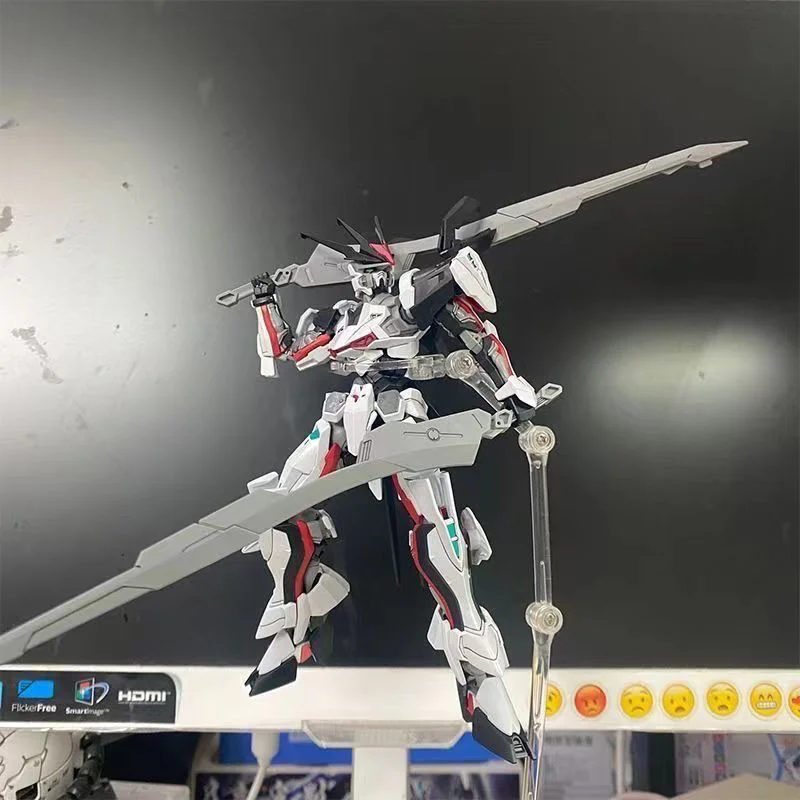 Hgce 1/144 Pb King Astray Assembly Model Action Figurine Limit Version Astray With Cloak Anime Figurine Collect Decor Mech Toys