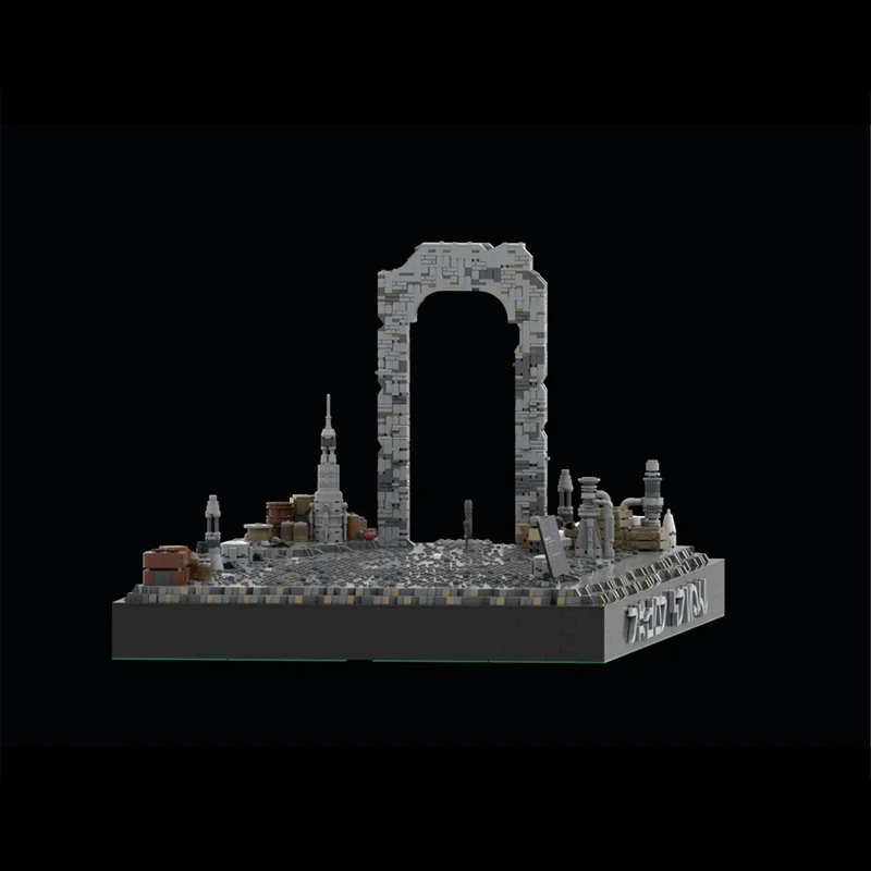 

9311pcs MOC Nevarro Landscape UCS Razor Crest Model Building Christmas Gifts Blocks Architecture Idea Brick Toys Kids Birthday