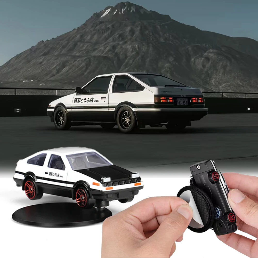 

AE86 Drift Tail Swing Rotating Car Ornaments Auto Interior Decoration Turning Gyroscope Ornaments Model Christmas Holiday Gifts