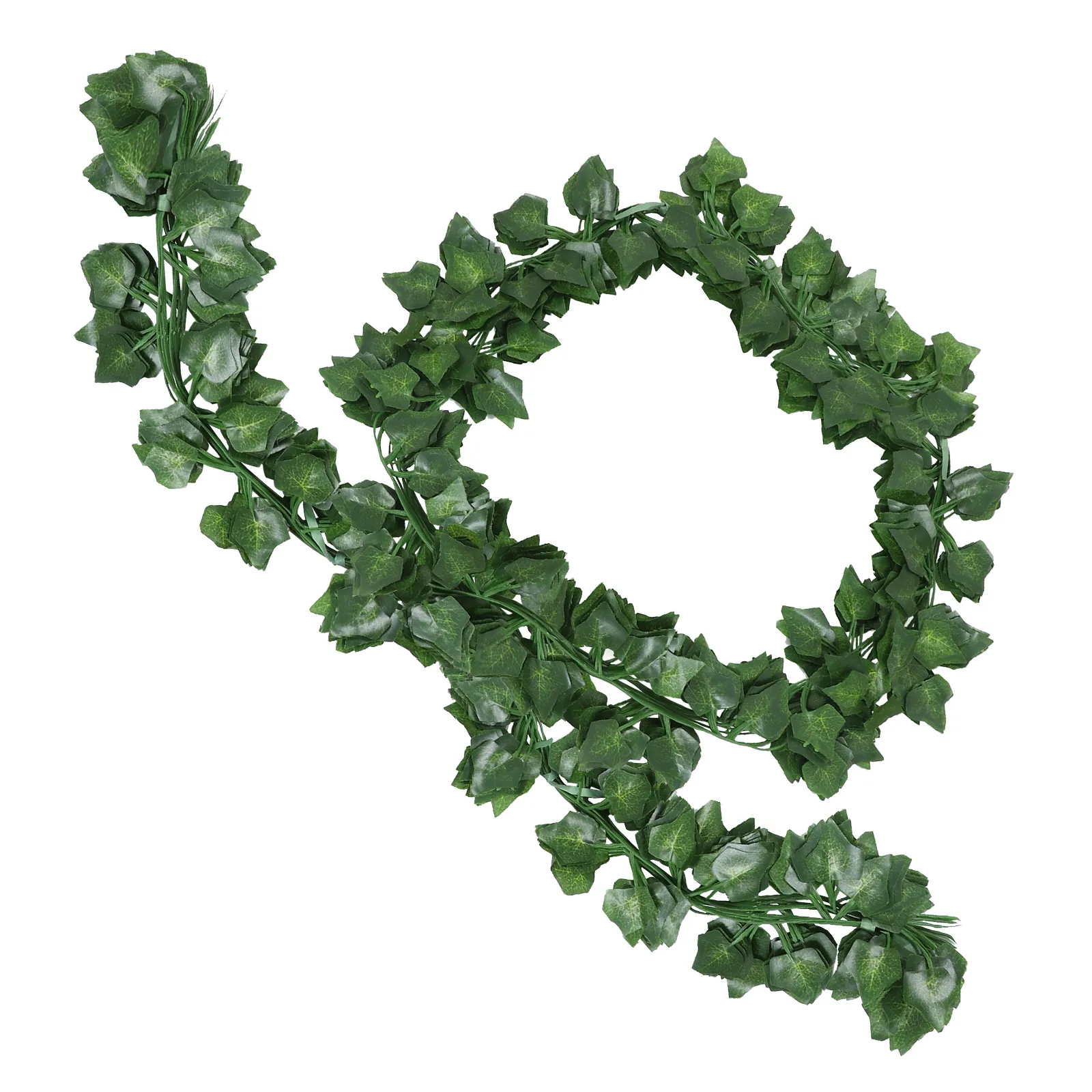 

12pcs Artificial Plant Rattan Decor Hanging Vine Wedding Props Window Table Bookshelf Shelf Wall Stage Background