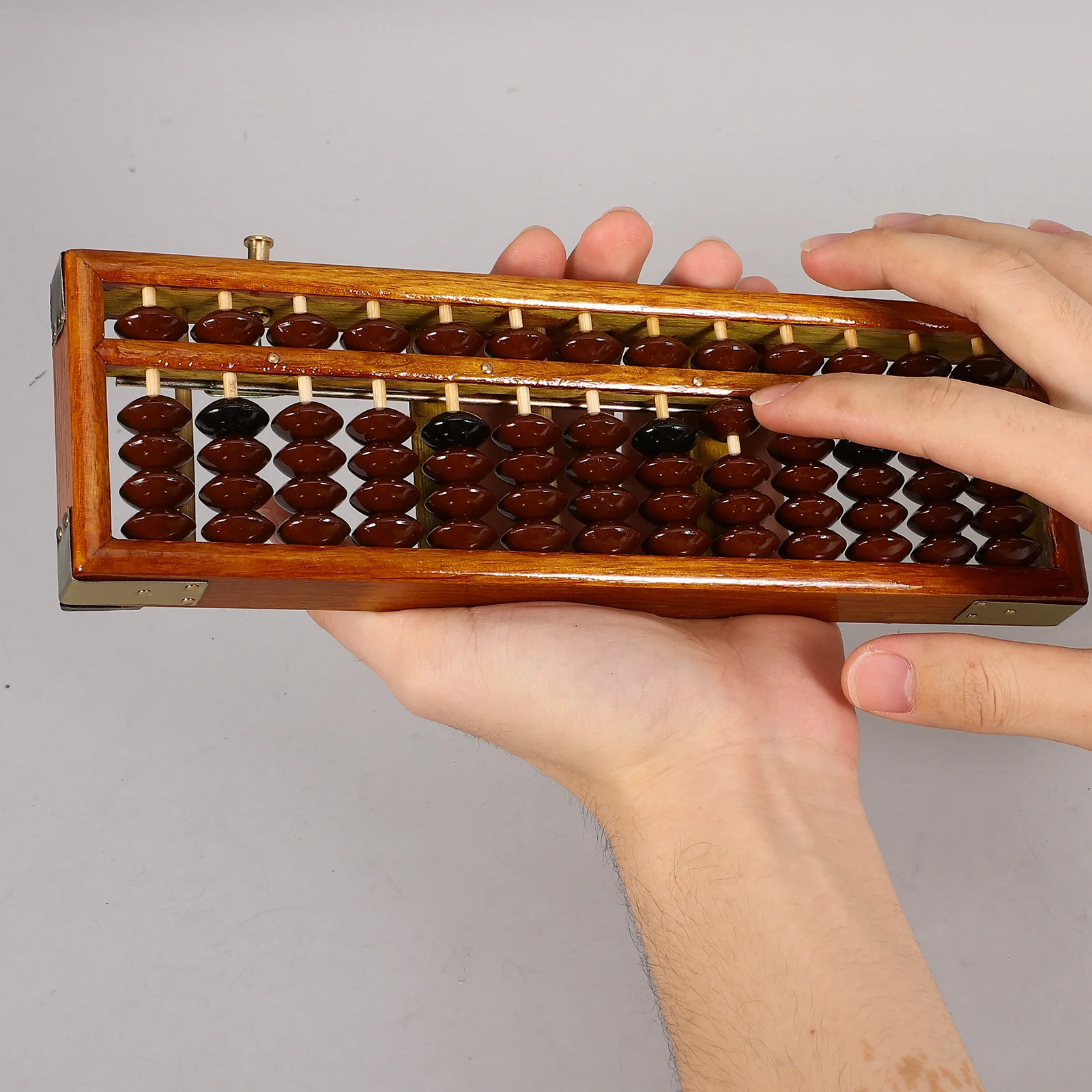 1 قطعة 13 عمود المعداد الصينية أداة الحساب الاطفال تعلم الرياضيات التعليم الرجعية العد الخرز آلة حاسبة مدرسة الاستخدام المنزلي