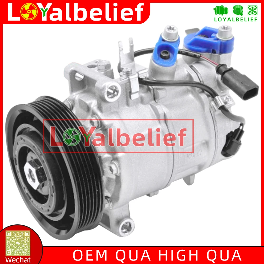 

6SEU14C AC Compressor With Clutch For Audi Q5 A4 Quattro S5 S4 SQ5 3.0L 80A816803E 8W0816803J 8T0260805Q T0260805G