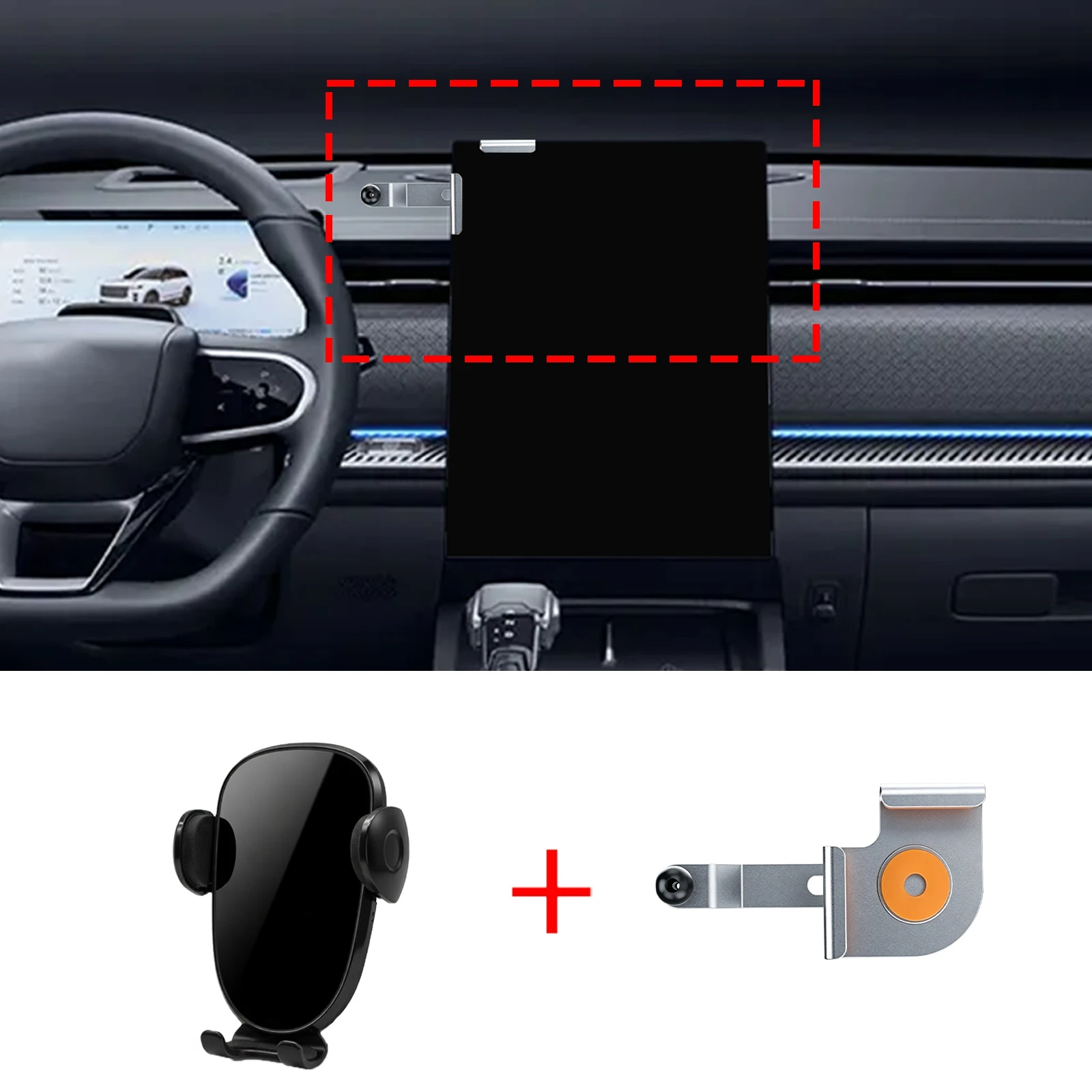 Suporte para Celular JAECOO 5 J5 E5 2025 2026 2027 RHD LHD, Montagem no Painel, Instalação Simples, Acessórios para Carro