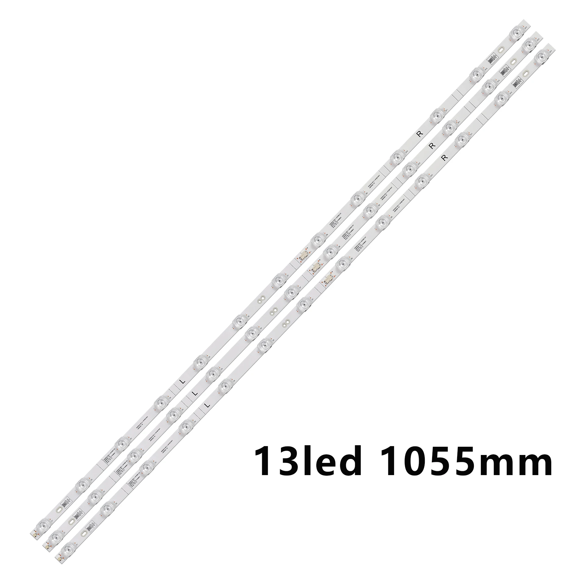 

Светодиодные ленты для подсветки, 13 светодиодов для Toshiba 55U5069, 55U5069EE, 55U5069EV, 55U5069EA, HD550X1U84-T0L1 + 2019122001