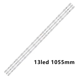LED Backlight Strip 13 LEDs for 55'TV 55R6E3 55R6040G 55A7300FTUK 55H78G HD550X1U82-L1-2019061101 LB5500P V0 LB5500Q V0