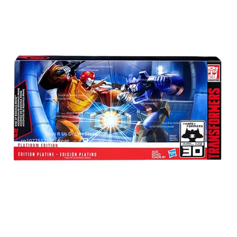 En Stock Takara Tomy Hasbro Transformers Studio Series Robot de juguete Rodimus Galvatron Platinum Set edición de exposición regalo Hobby