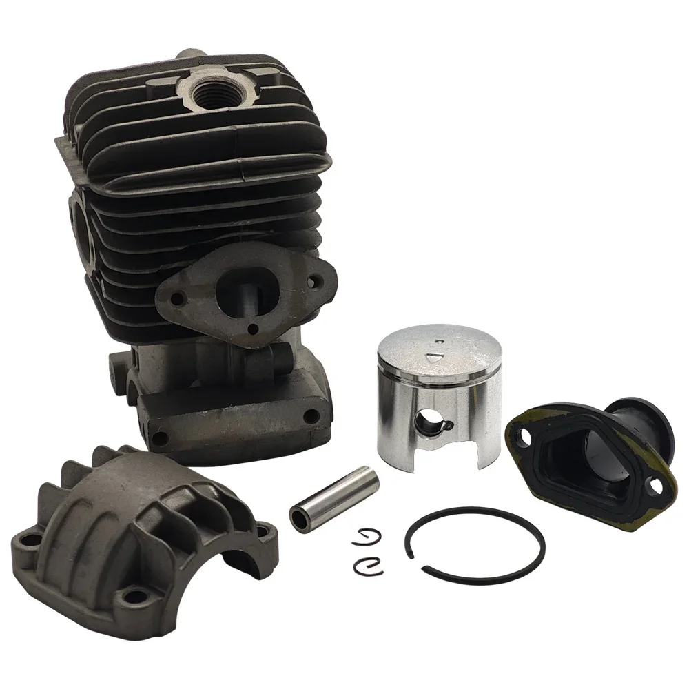 Replacement 34mm Cylinder Piston Kit for Zenoah 2500 25CC G2500 A305 Gasoline Chainsaw Accessories